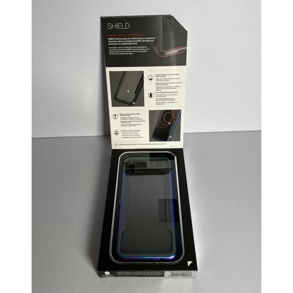 RAPTIC Shield Cell Phone Case For Galaxy A10e 10 ft Drop Tested - Iridescent - Picture 3 of 5